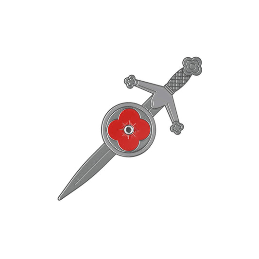 Sword Pin Badge 25C - Poppyscotland