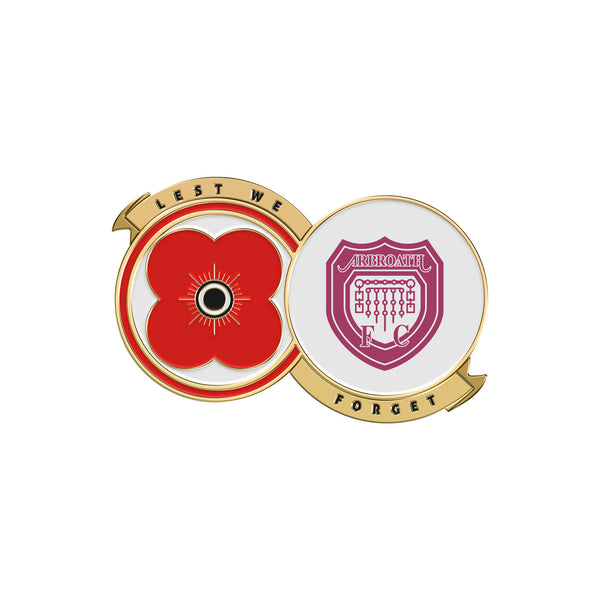 Arbroath F.C. Pin Badge F23R | Poppyscotland