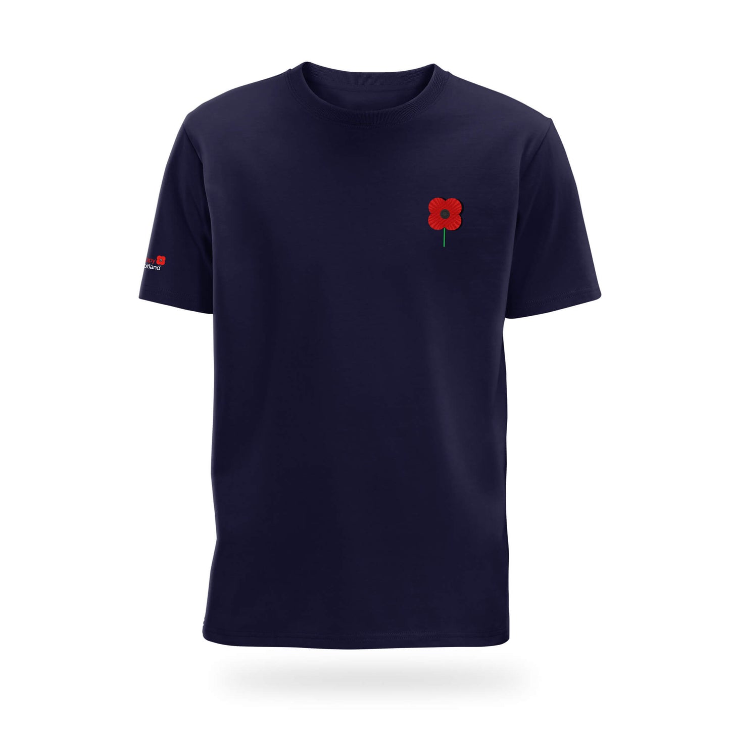 Poppy T-Shirt | Navy | Poppyscotland