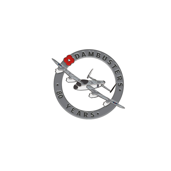 Dambusters 80th Anniversary Pin Badge 23N | Poppyscotland
