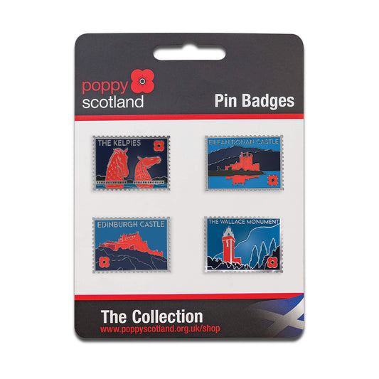 Stamps Pin Badge Collection 25Q