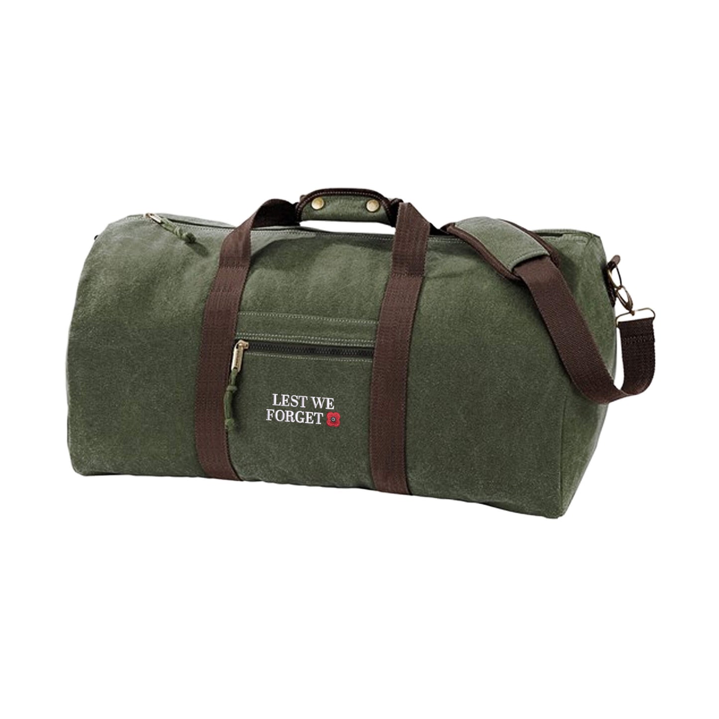 Vintage Canvas Holdall - Vintage Military Green - Poppyscotland