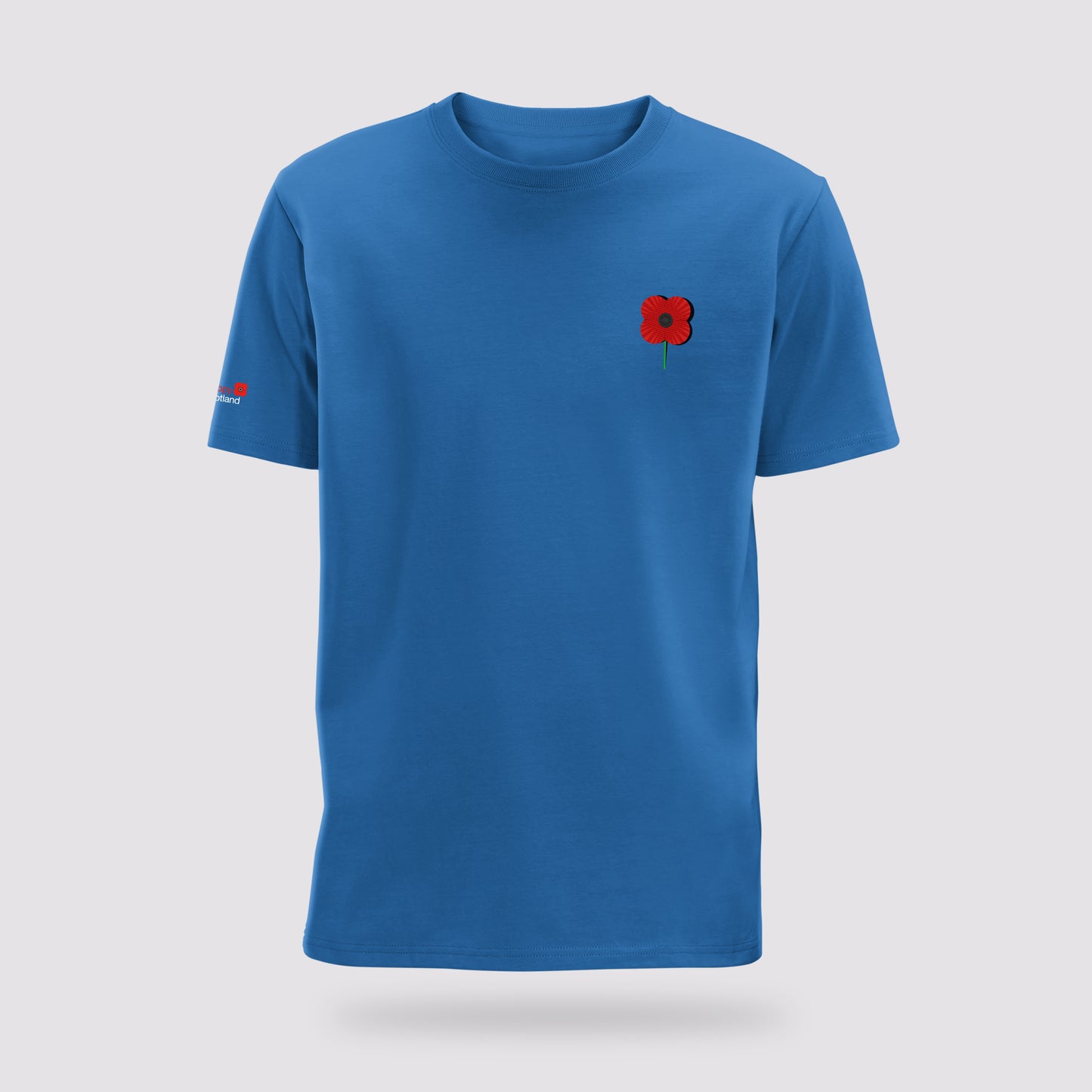 Poppy T-Shirt | Royal Blue | Poppyscotland