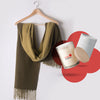 Ladies Gift Bundle with Army Cashmere Blend Scarf and a scented candle | Poppyscotland