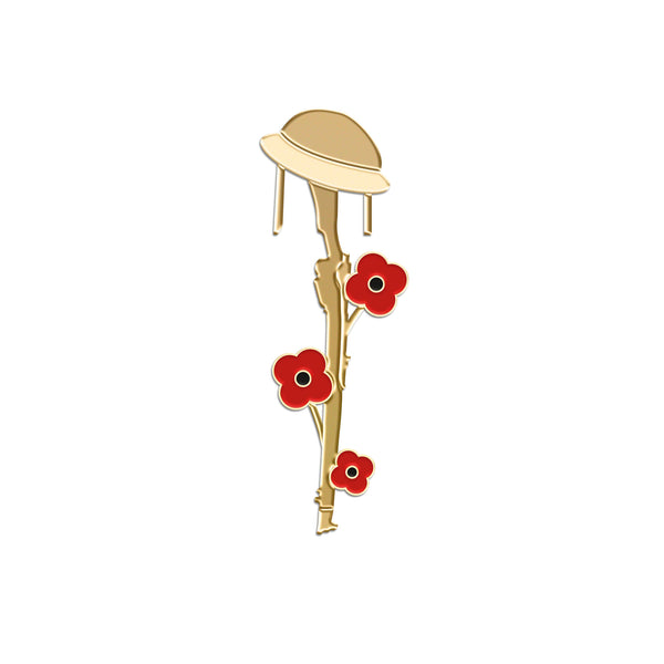 Pin Badge Blooming Rifle 21D Poppyscotland