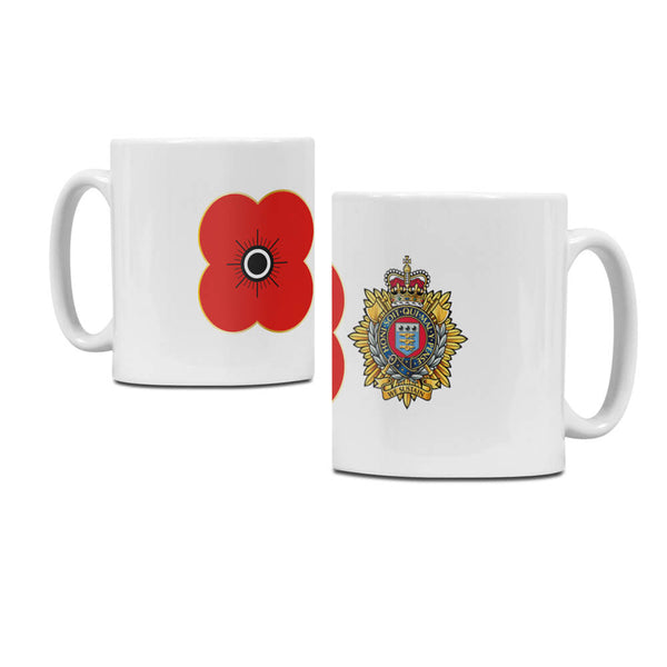 poppyscotland royal logistics corps regimental mug R14