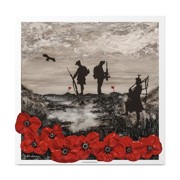 Poppyscotland Scotland Remembers Print