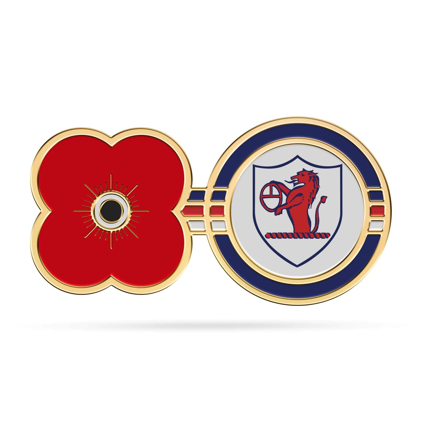 Raith Rovers FC Poppy Pin Badge - Poppyscotland