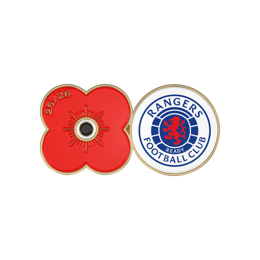 Rangers F.C. Pin Badge F25A - Poppyscotland