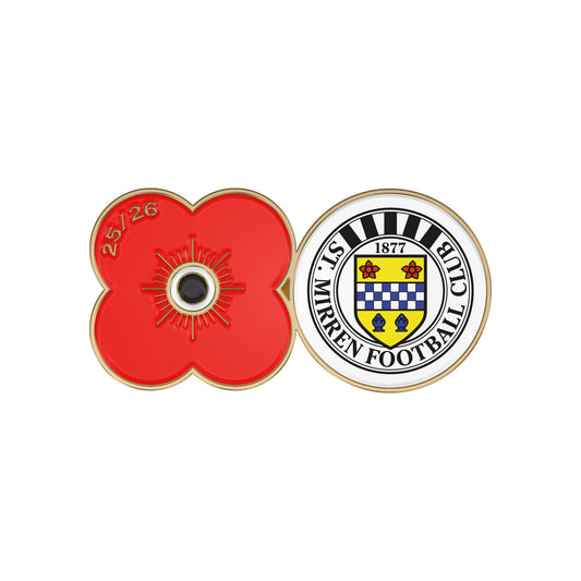 St. Mirren F.C. Pin Badge F25E - Poppyscotland