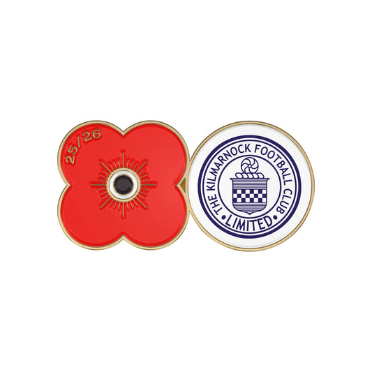 Kilmarnock F.C. Pin Badge F25H - Poppyscotland