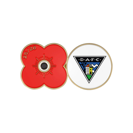 Dunfermline F.C. Pin Badge F25M - Poppyscotland