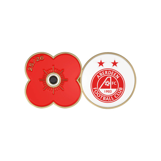 Aberdeen F.C. Pin Badge F25V - Poppyscotland