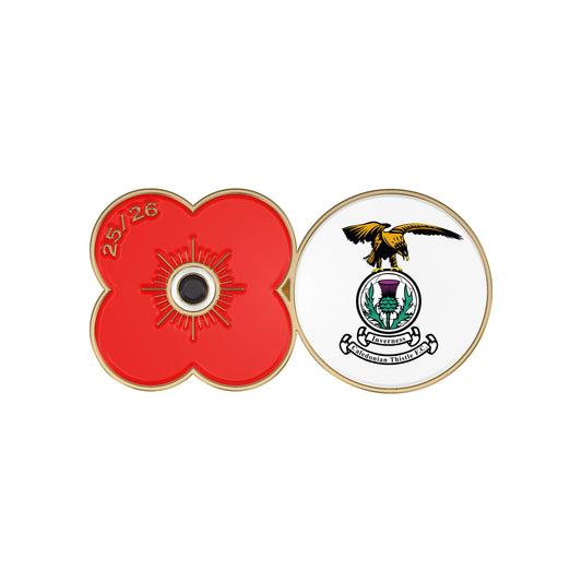 Inverness Caledonian Thistle F.C. Pin Badge F25Y - Poppyscotland