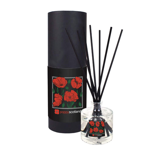 Poppy Pattern Reed Diffuser - Poppyscotland