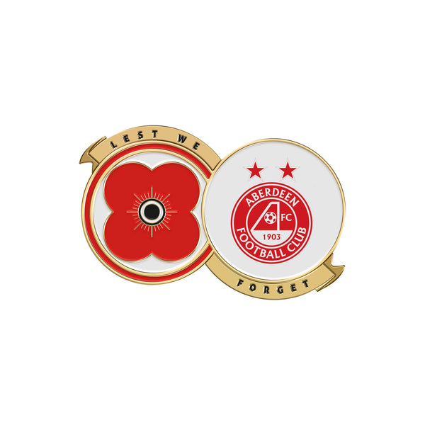 Aberdeen F.C. Pin Badge F23P | Poppyscotland