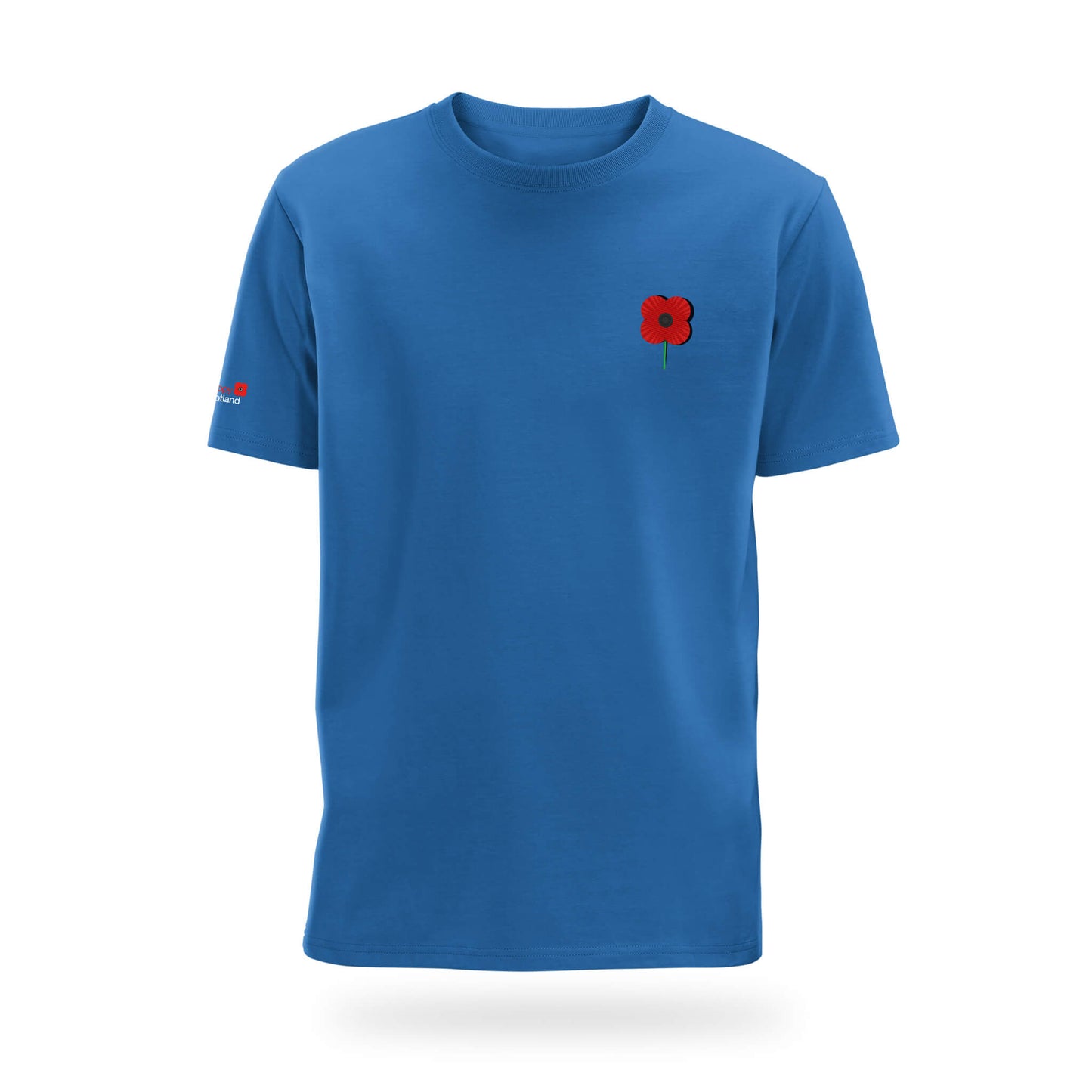 Poppy T-Shirt | Royal Blue | Poppyscotland