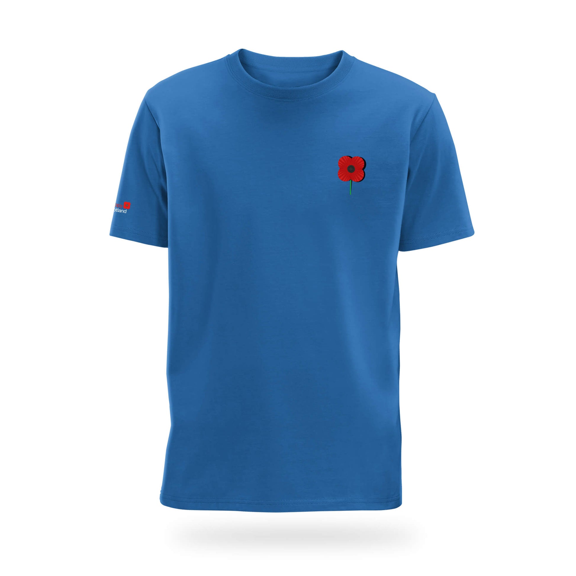 Poppy T-Shirt | Royal Blue | Poppyscotland