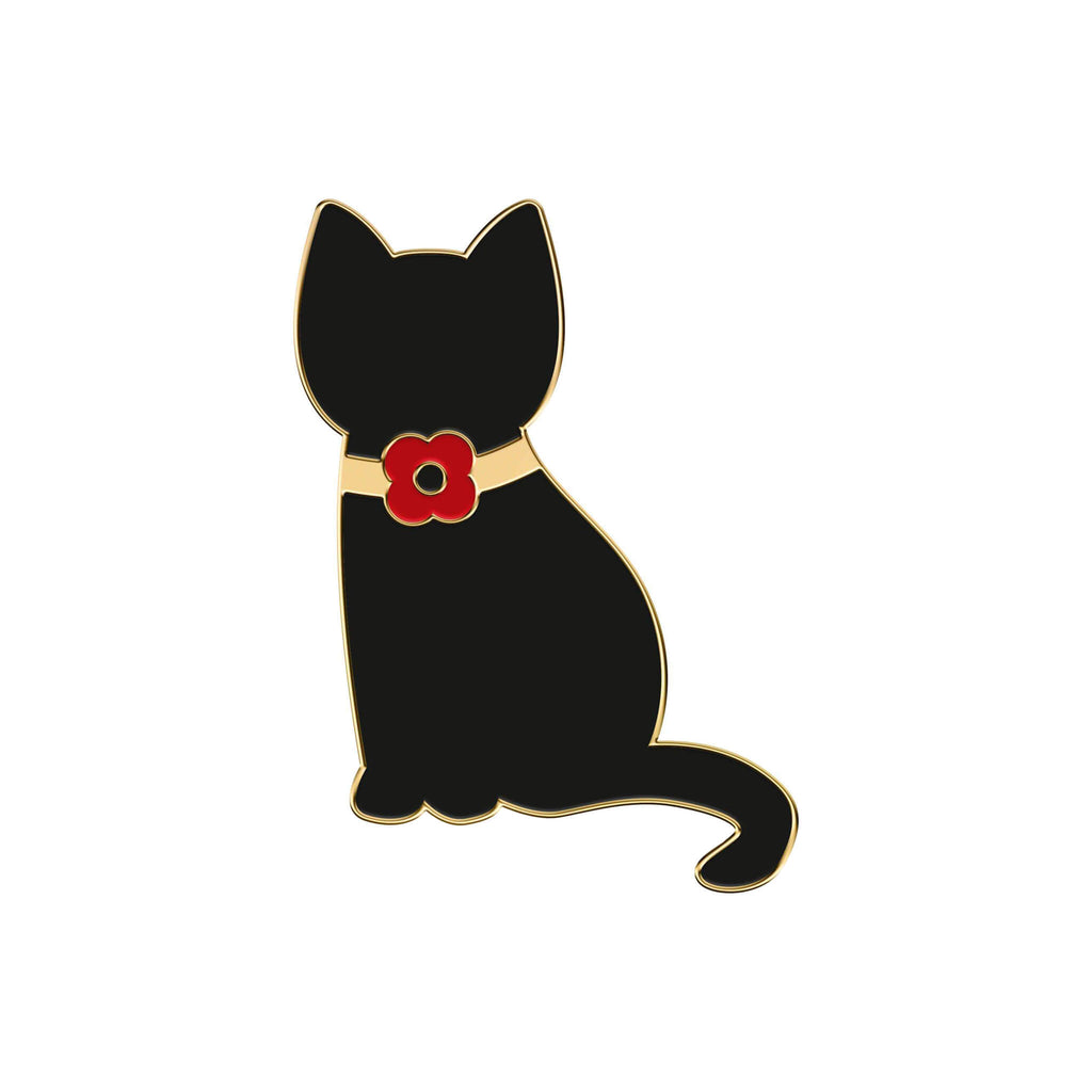 Cat Pin Badge 22J | Poppyscotland