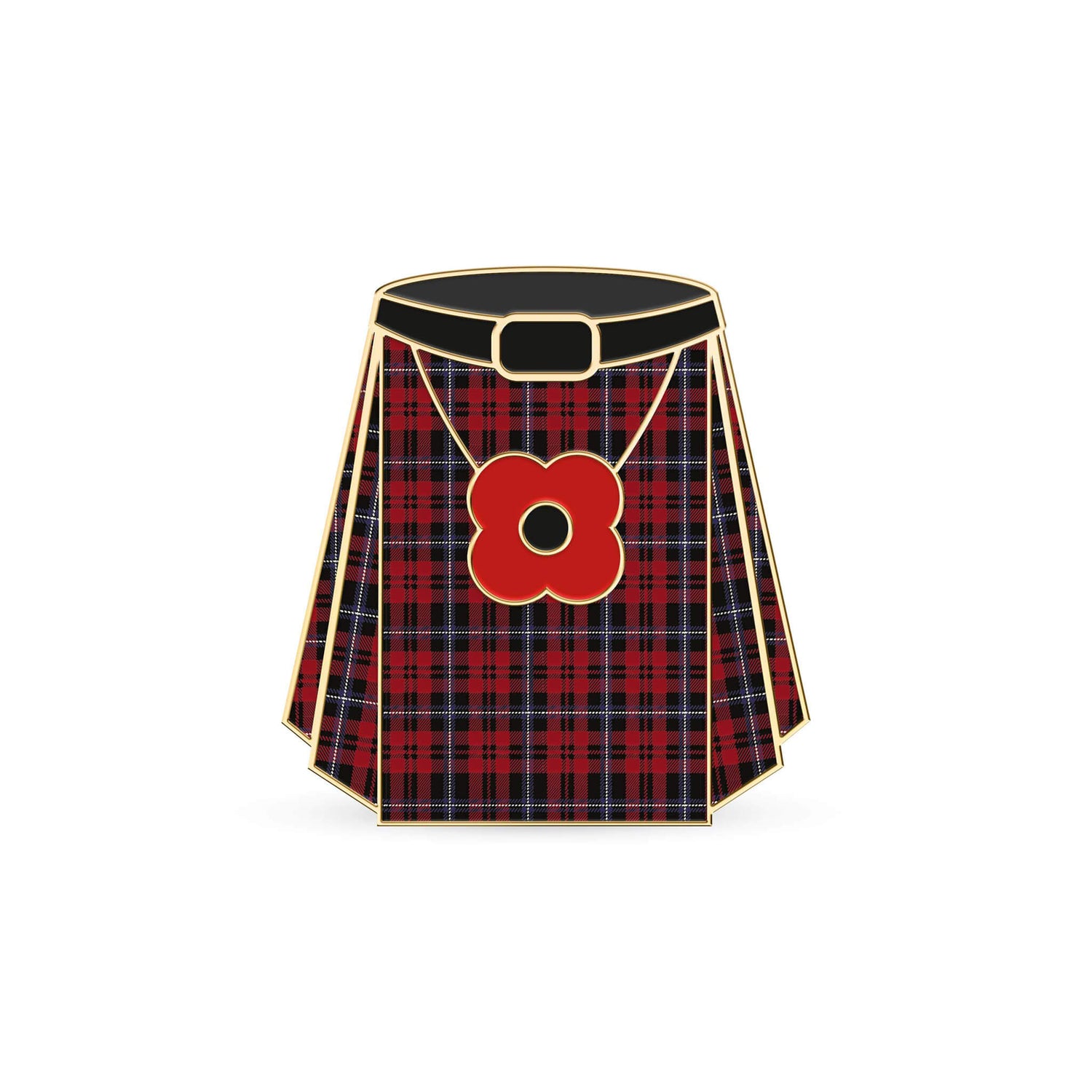 Kilt Pin Badge 22N | Poppyscotland