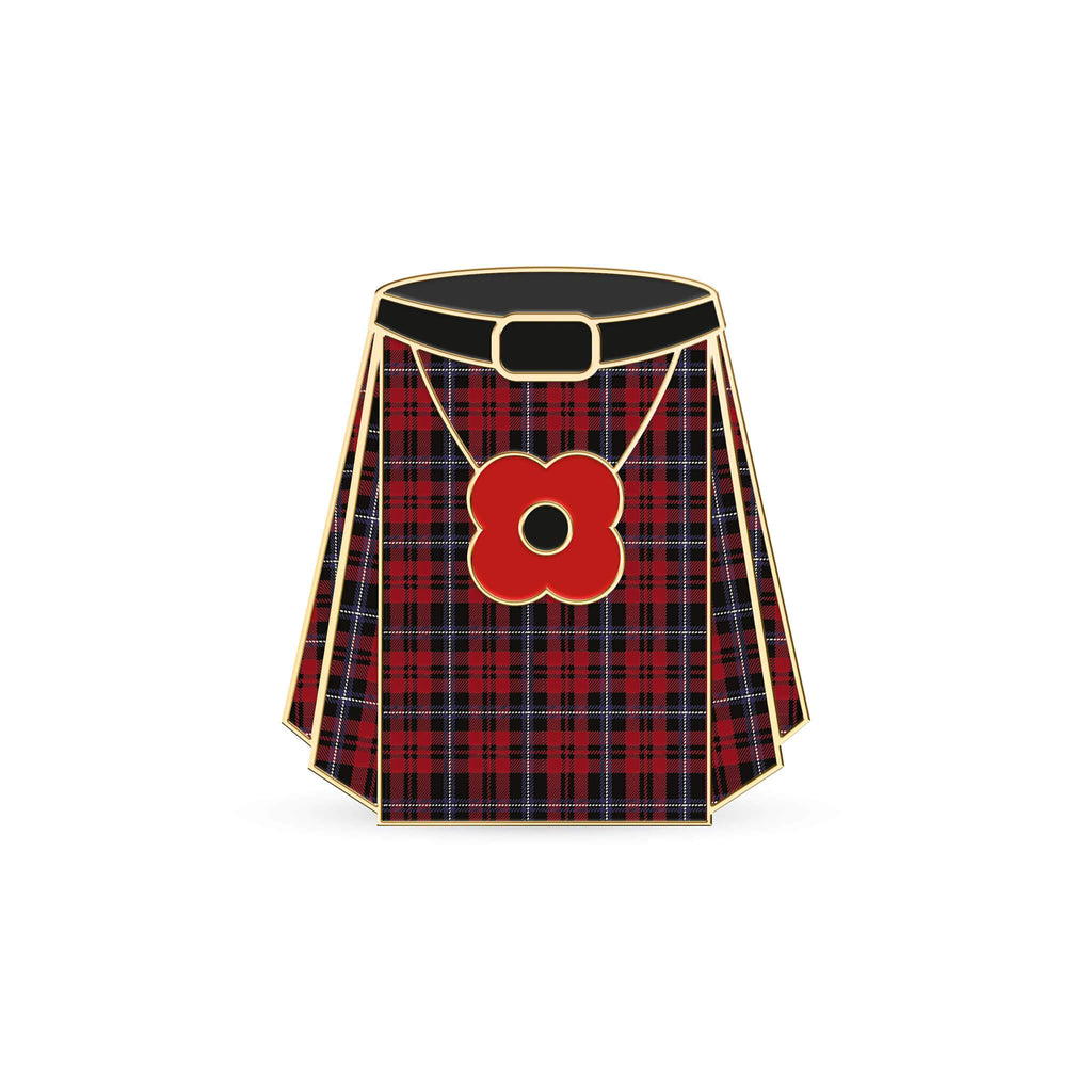 Kilt Pin Badge 22N | Poppyscotland