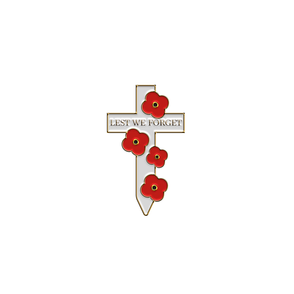 Poppy Cross Pin Badge 23U | Poppyscotland