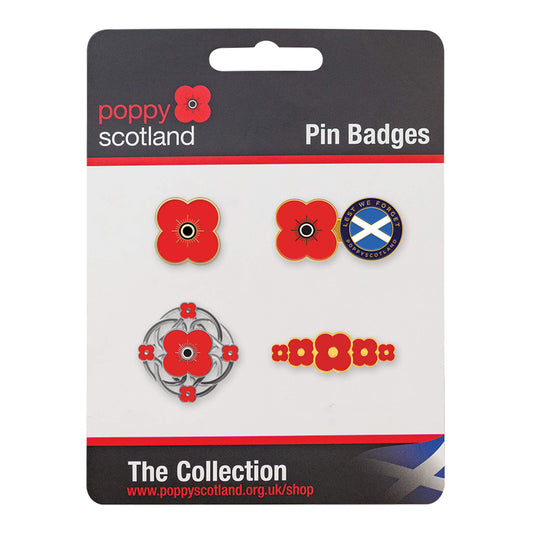 2024 Pin Badge Collection 24S - Poppyscotland
