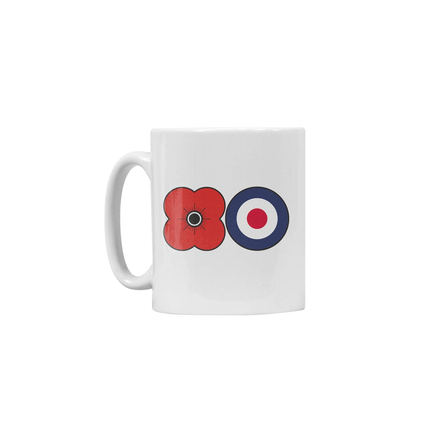 RAF Ceramic Mug - White - Poppyscotland