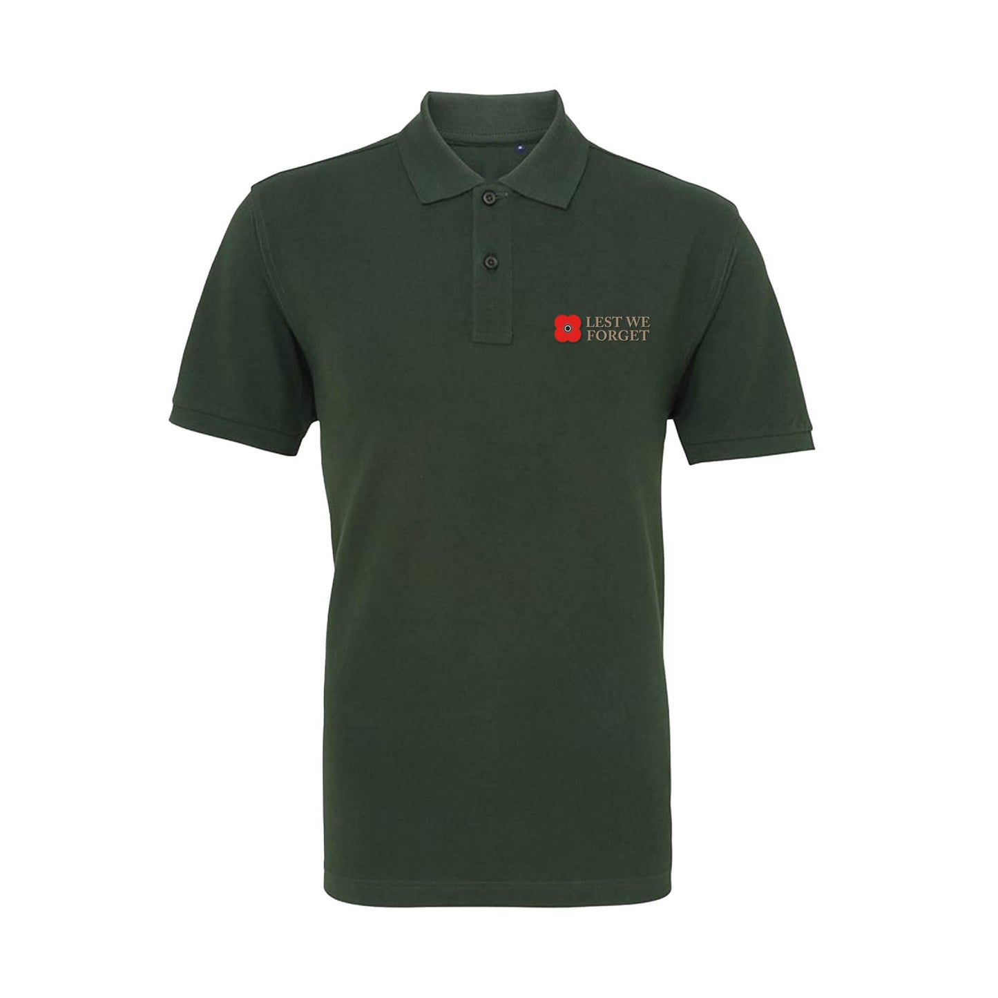 Classic Fit Polo Shirt - Bottle Green - Poppyscotland