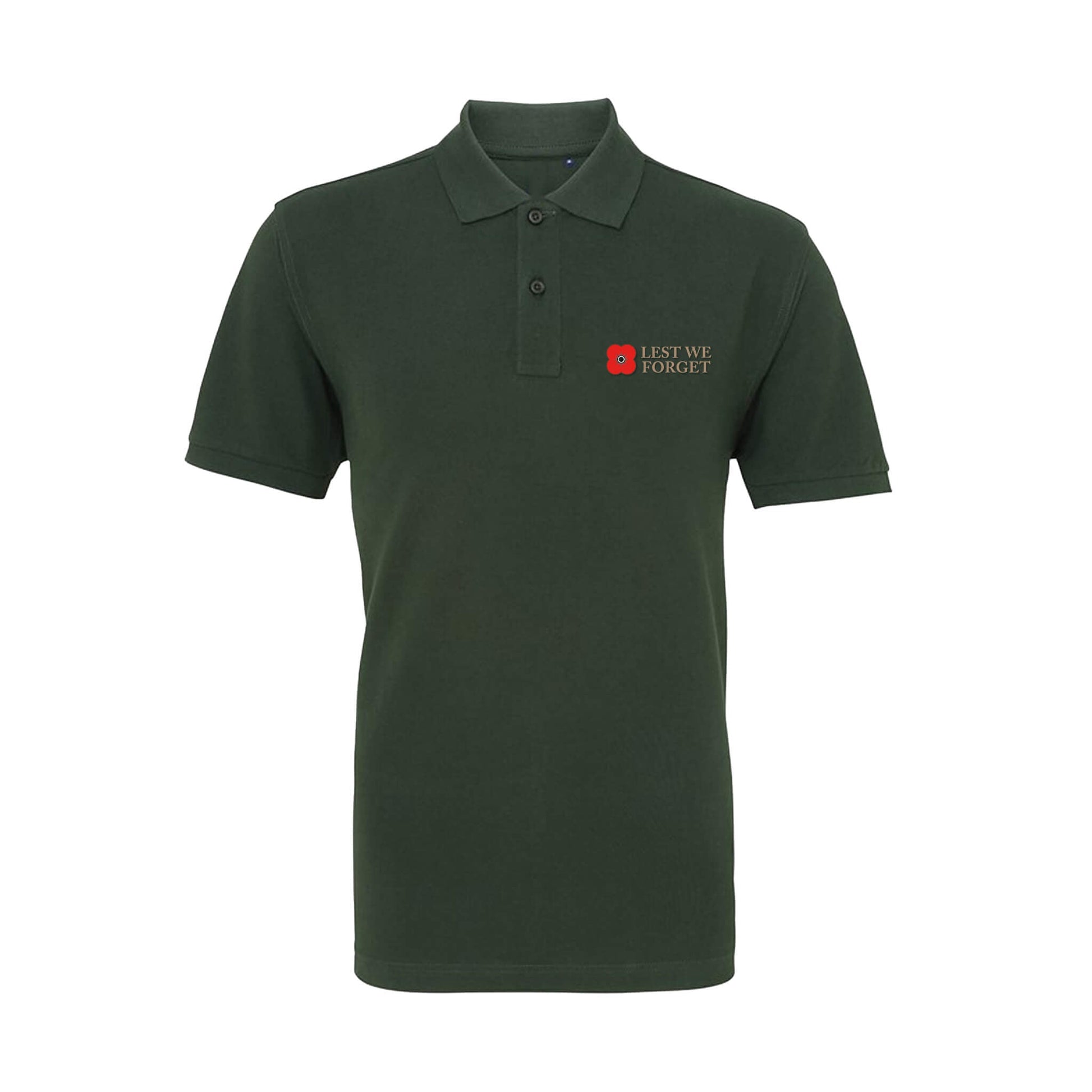 Classic Fit Polo Shirt - Bottle Green - Poppyscotland