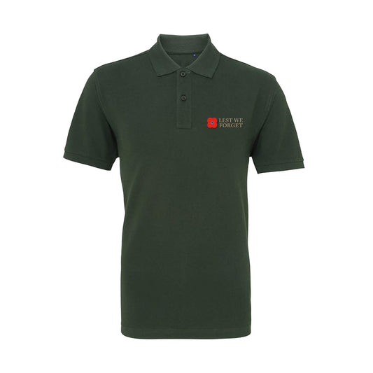 Classic Fit Polo Shirt - Bottle Green - Poppyscotland