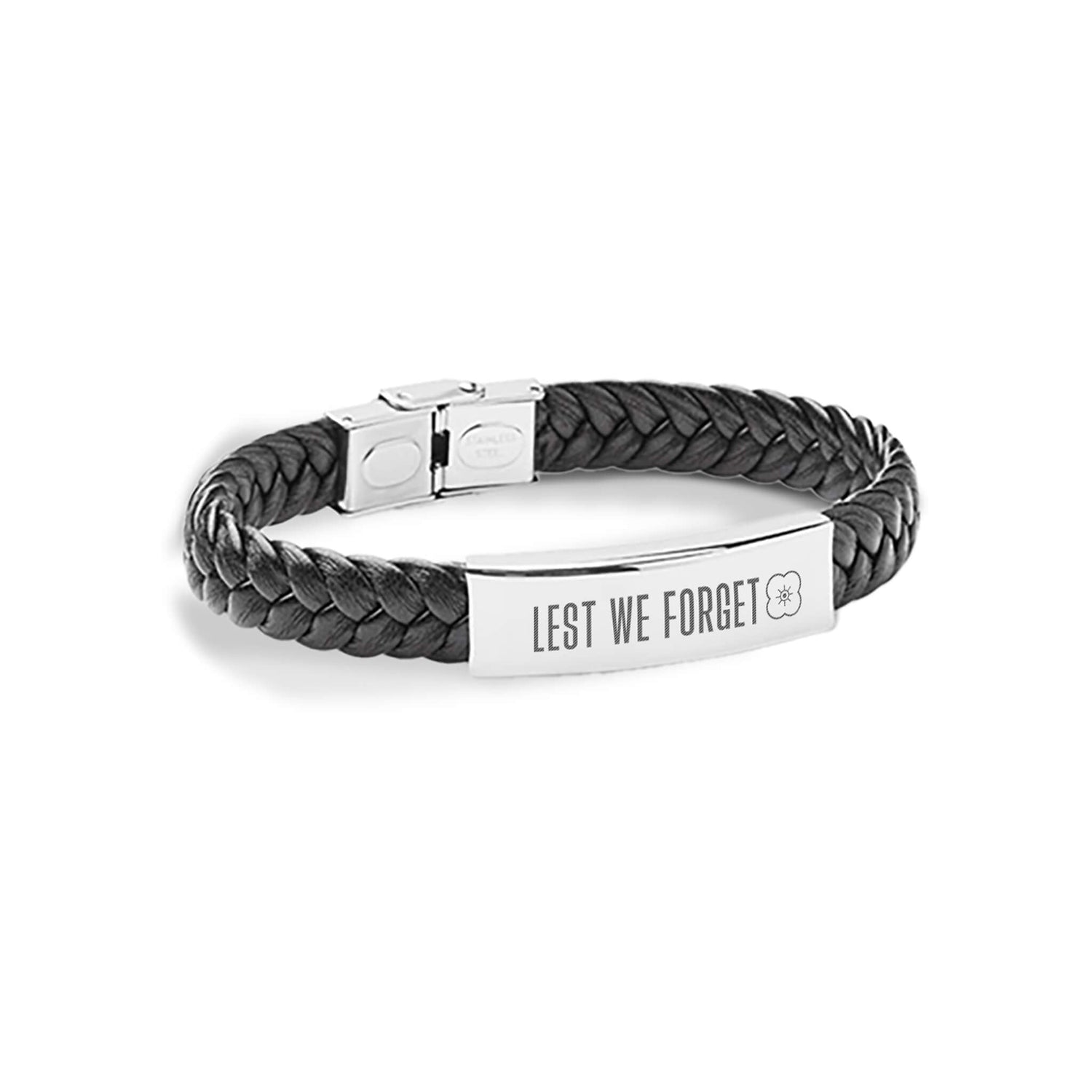 LWF Executive Bracelet - Black - Poppyscotland