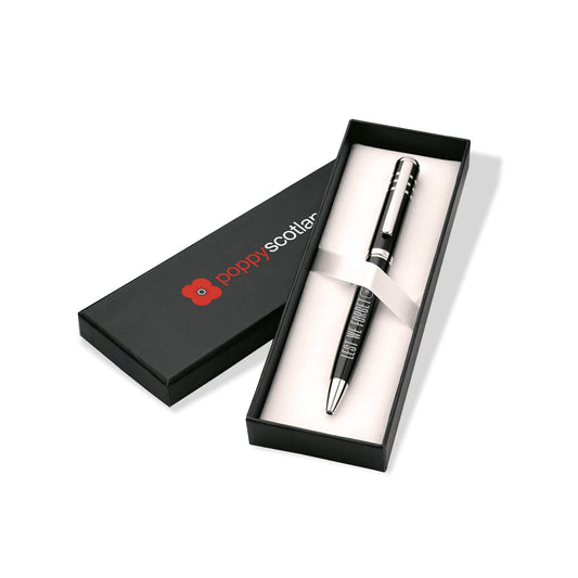 LWF Executive Pen - Black - Poppyscotland