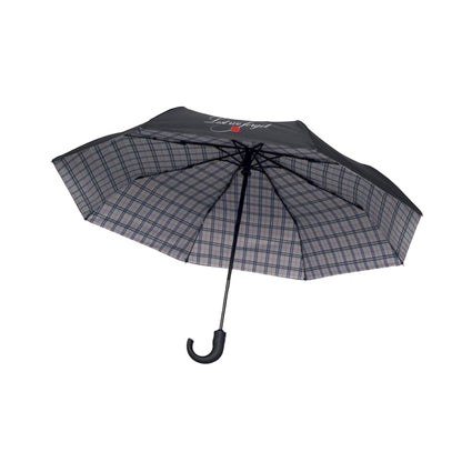 LWF Windproof Umbrella showing check under canopy - Poppyscotland
