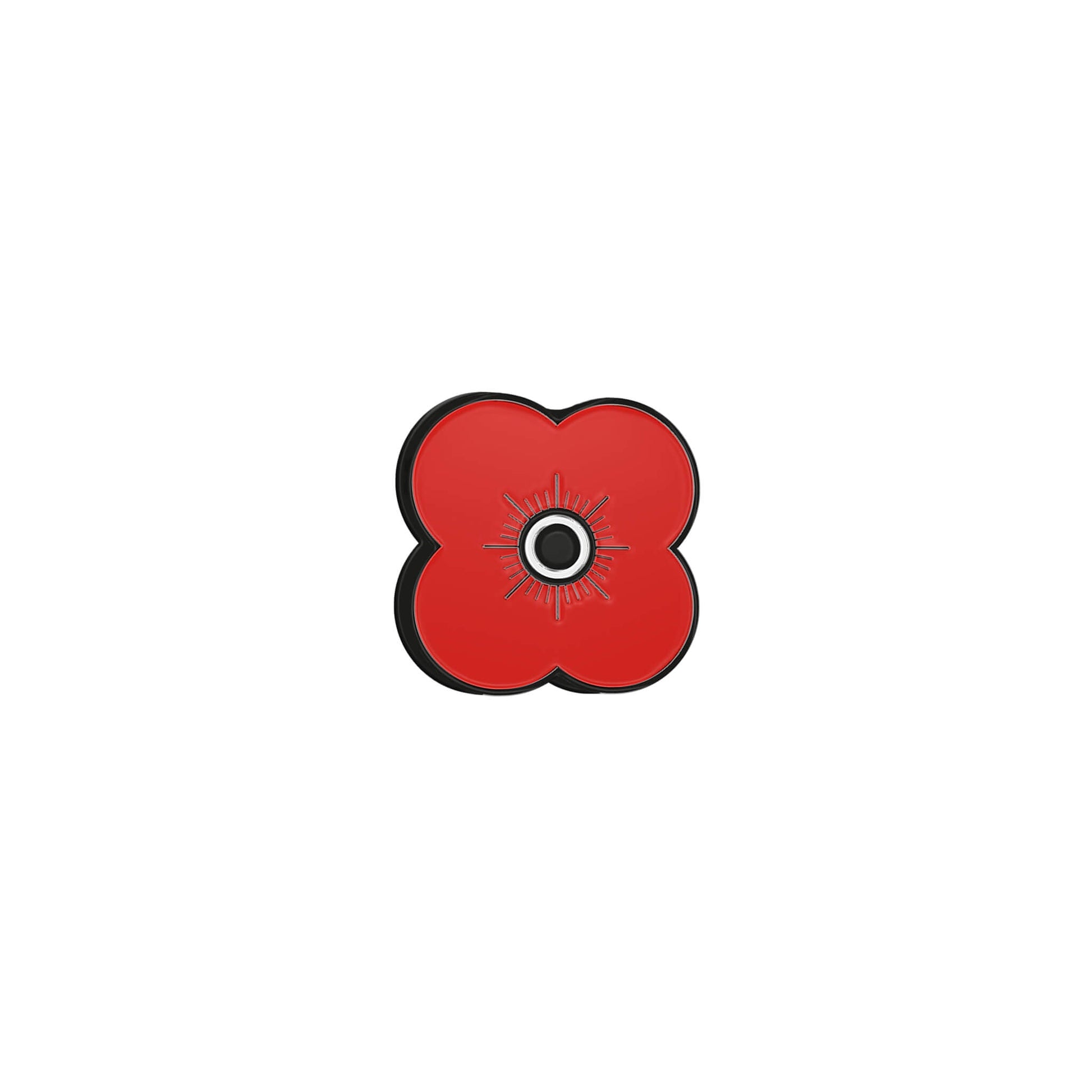 Poppy Croc Plug - PVC - Poppyscotland
