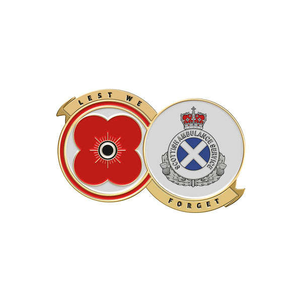 Scottish Ambulance Service Pin Badge S23B | Poppyscotland