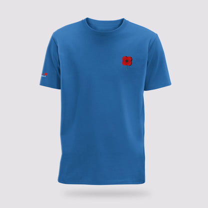 Poppy T-Shirt | Royal Blue | Poppyscotland