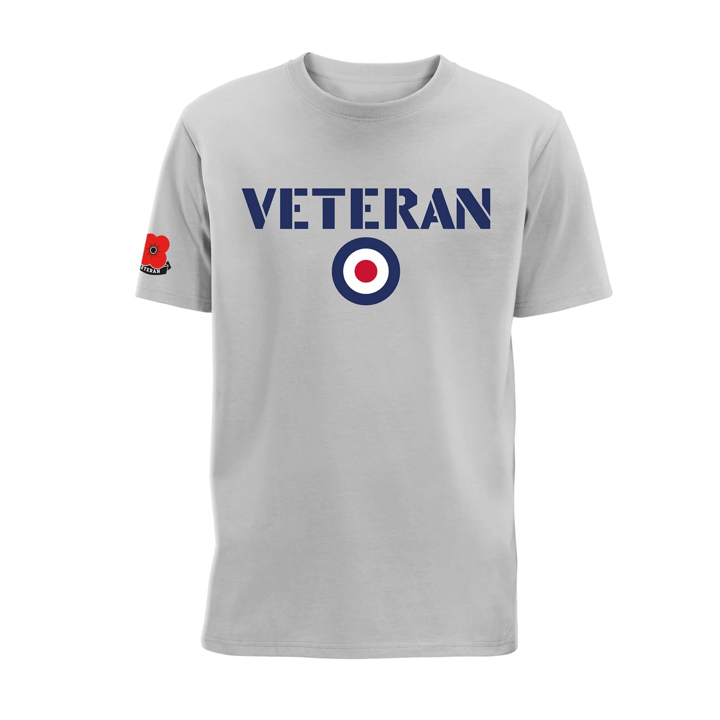 RAF Veteran T-Shirt - Zinc - Poppyscotland