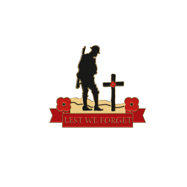 Remembrance Cross Pin Badge 23H | Poppyscotland