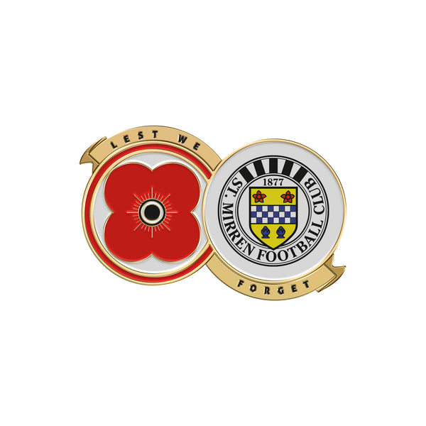 St. Mirren F.C. Pin Badge F23H | Poppyscotland