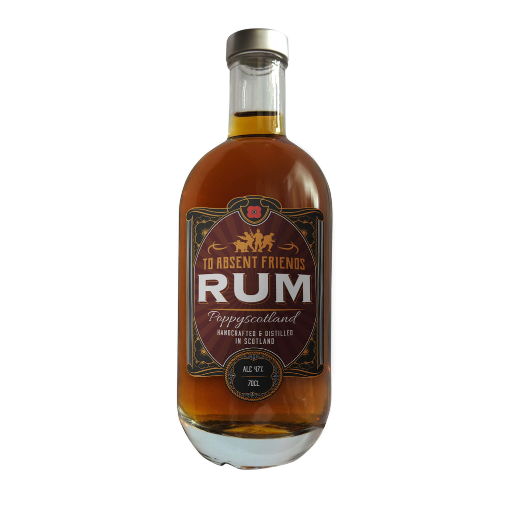 To Absent Friends Rum | Poppyscotland