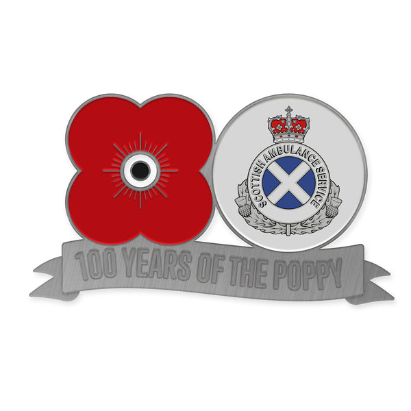 Pin Badge Scottish Ambulance Service AA Poppyscotland