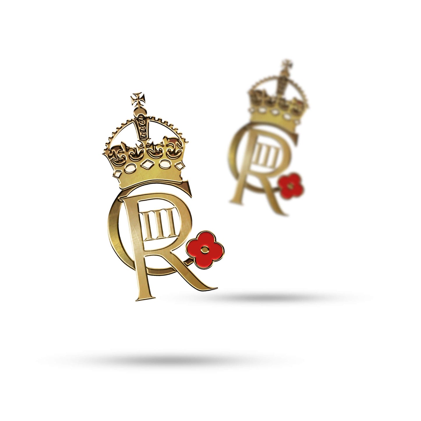 Poppyscotland King Charles III Coronation Pin Badge