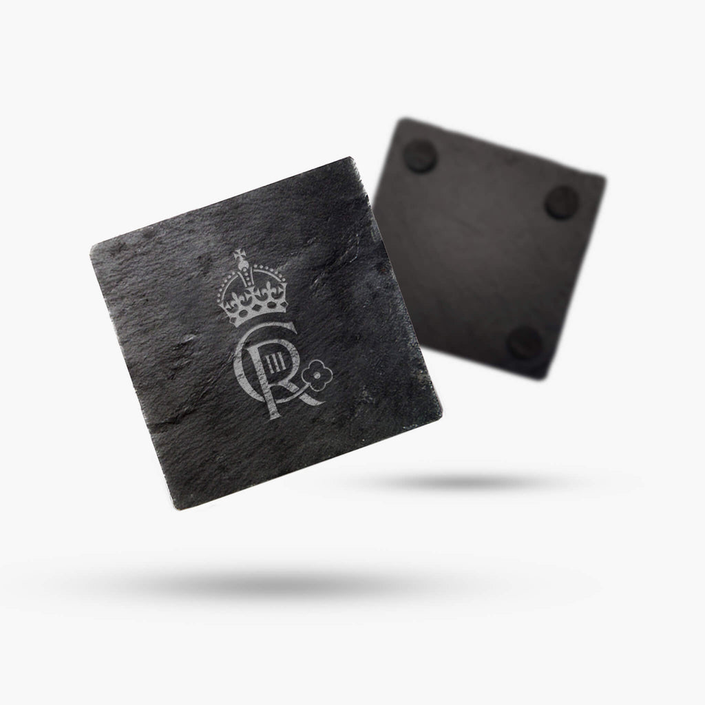 Poppyscotland King Charles III Slate Coaster