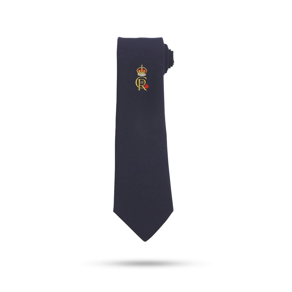 Poppyscotland King Charles III Tie
