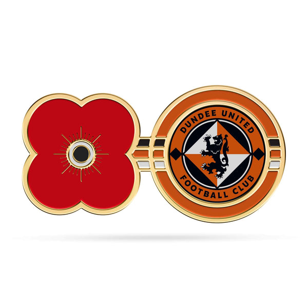 Dundee United FC Poppy Pin Badge - Poppyscotland