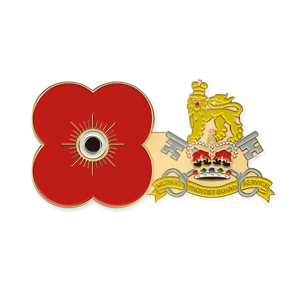 Pin Badge Military Provost Guard Service R38 Poppyscotland