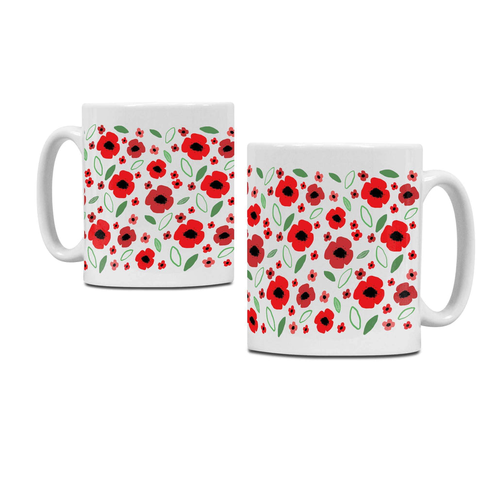 Bloom print ceramic mug | Poppyscotland