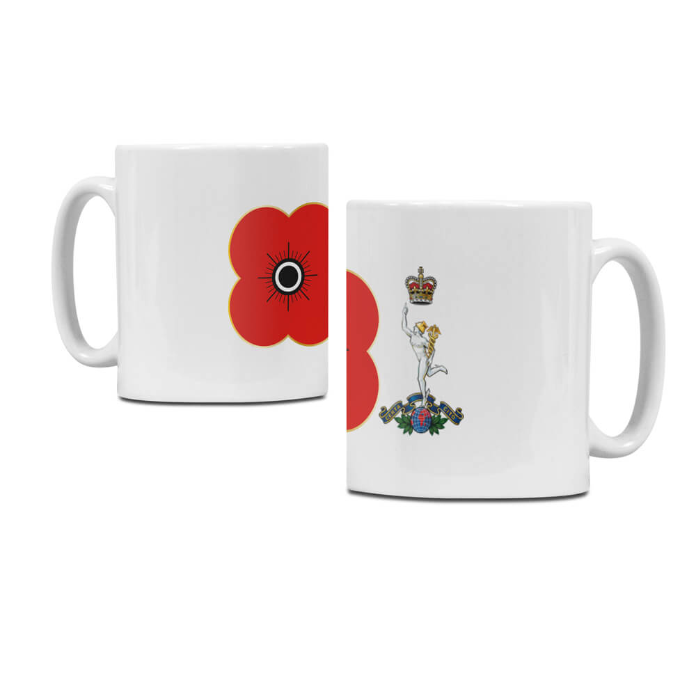 poppyscotland royal corps of signals regimental mug R20
