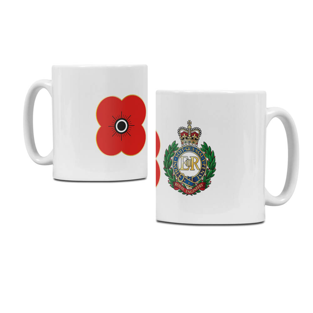 poppyscotland royal engineers regimental mug R05